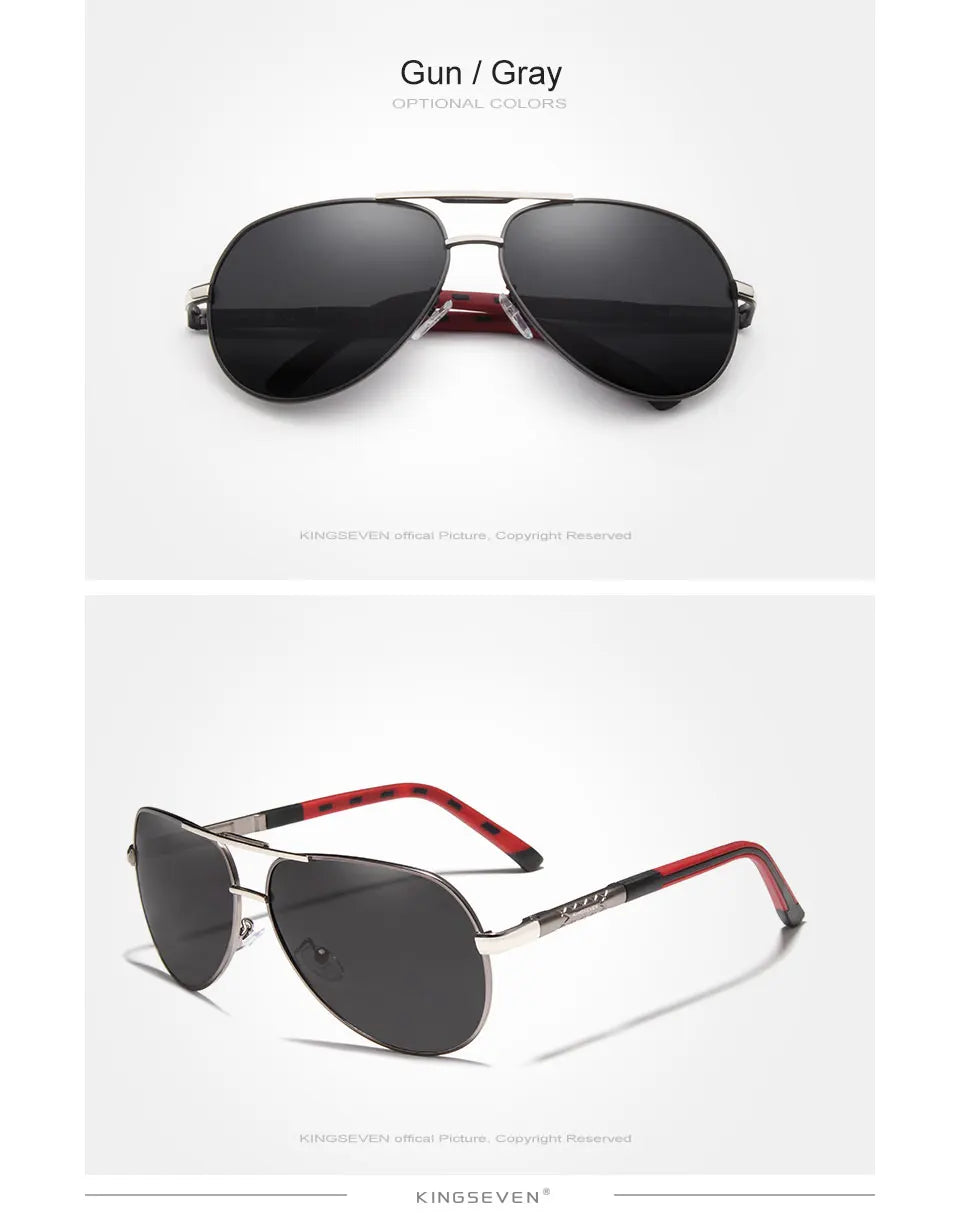 Aluminum Magnesium Men's Polarized Sunglasses