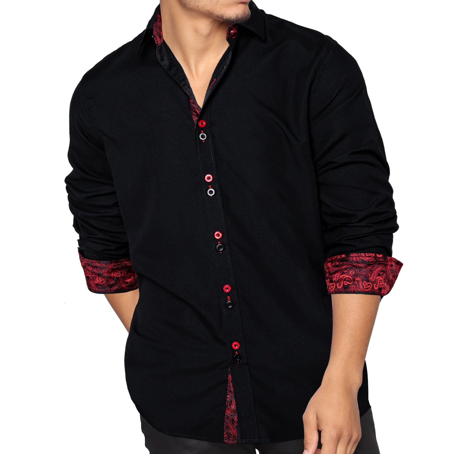 Paisley Long Sleeve Shirt