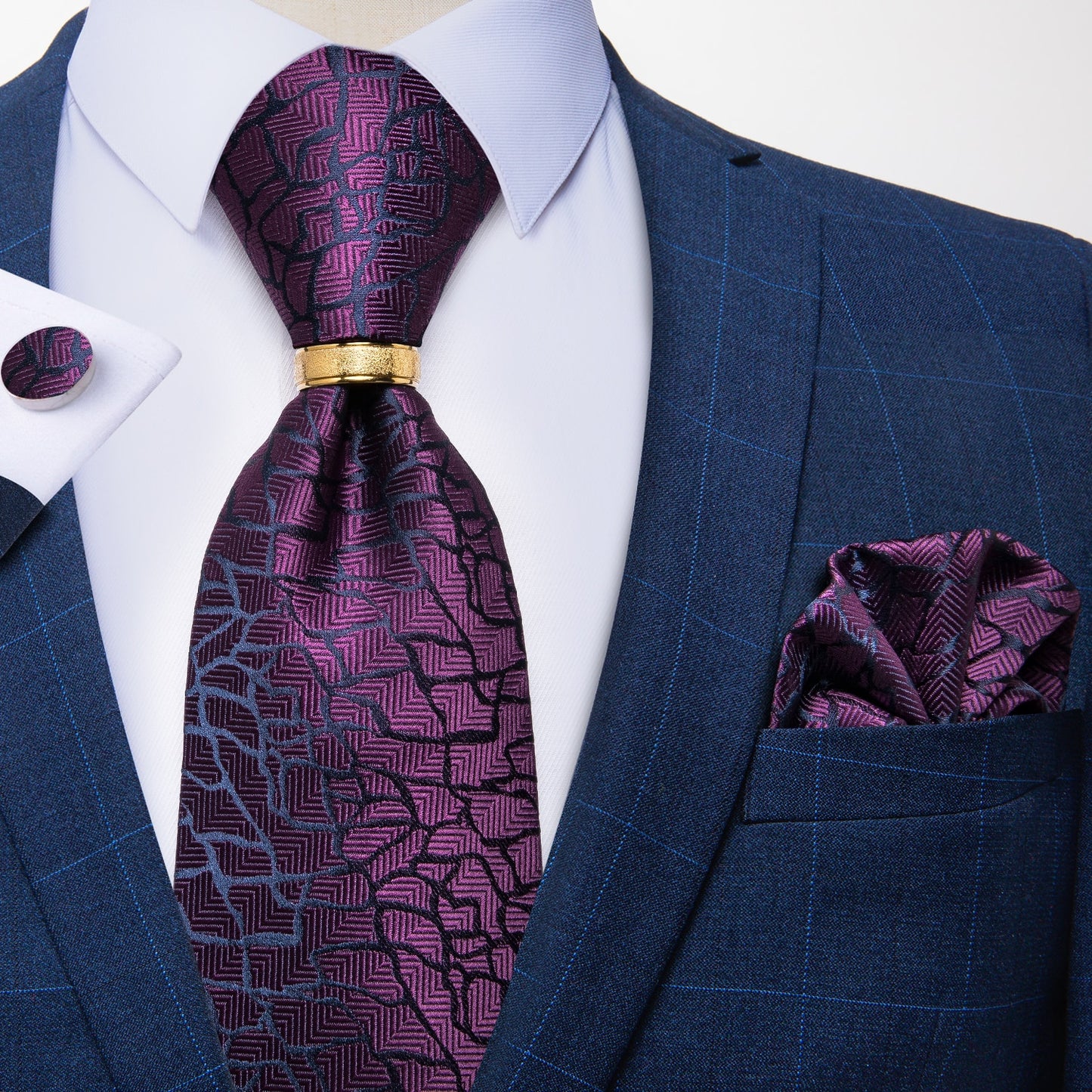 Luxury Striped Ties Set