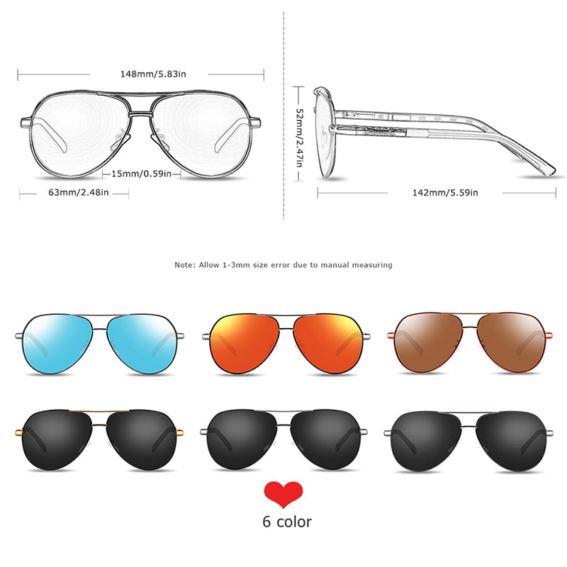 Men's UV400 Protection Sunglasses