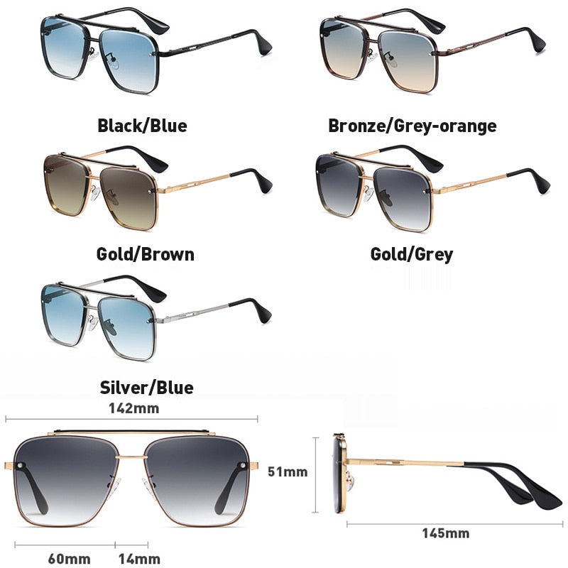 UV400 Gradient Sunglasses