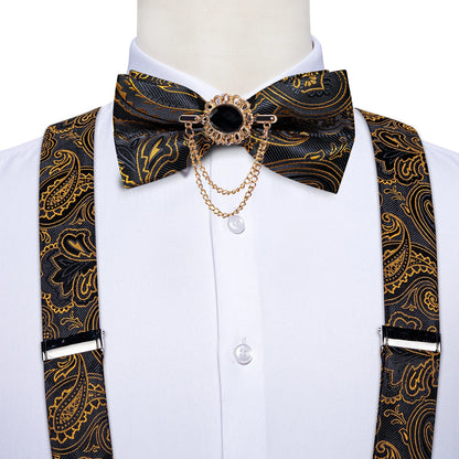 Classic Suspenders Bow Tie Set