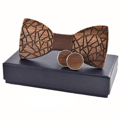 Wood Bow Ties