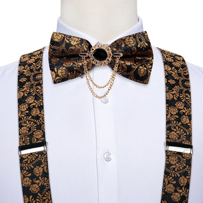 Classic Suspenders Bow Tie Set