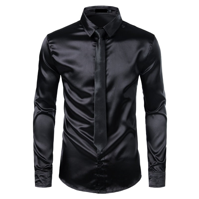 Satin Smooth Tuxedo Shirts