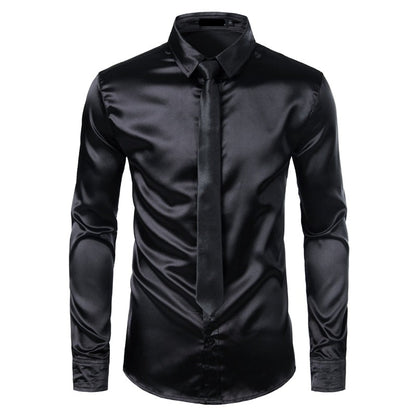 Satin Smooth Tuxedo Shirts