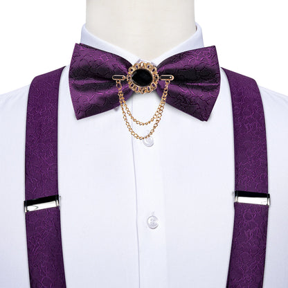 Classic Suspenders Bow Tie Set