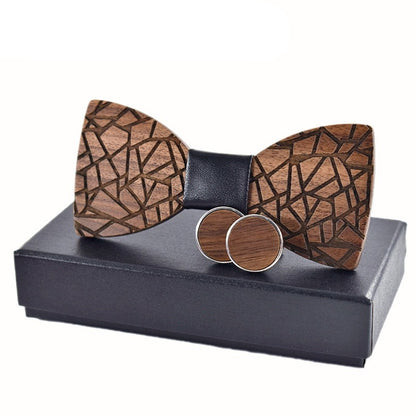 Wood Bow Ties