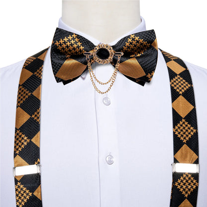 Classic Suspenders Bow Tie Set