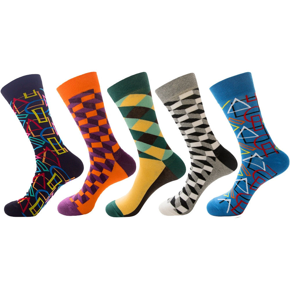 Men’s Stripe Long Socks