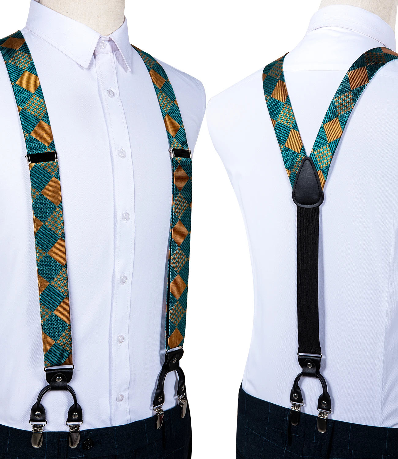 Classic Suspenders Bow Tie Set