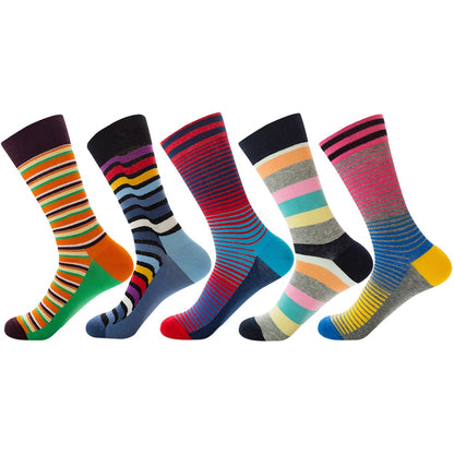 Men’s Stripe Long Socks