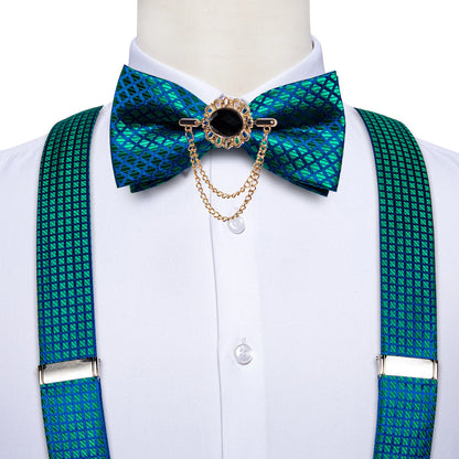 Classic Suspenders Bow Tie Set