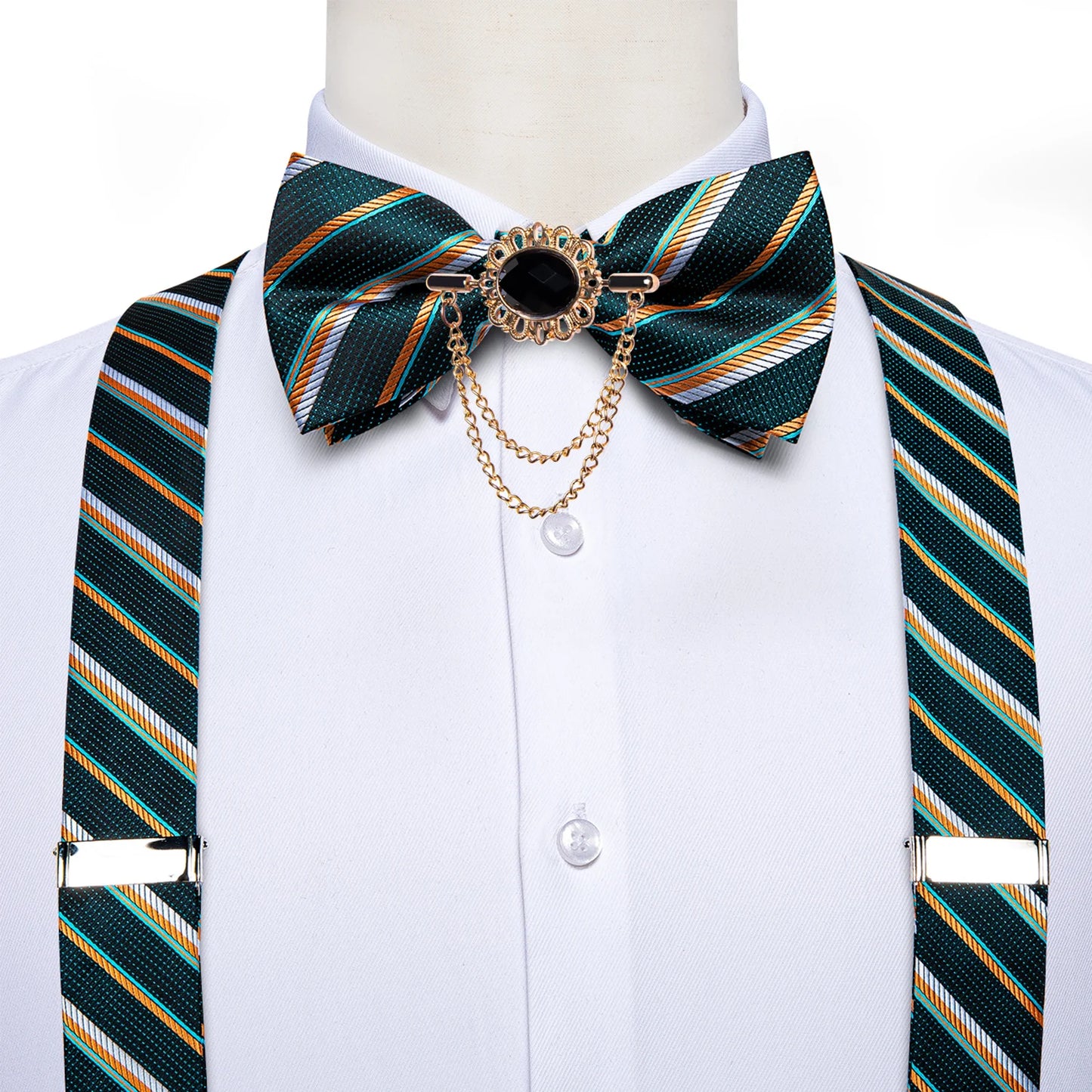 Classic Suspenders Bow Tie Set