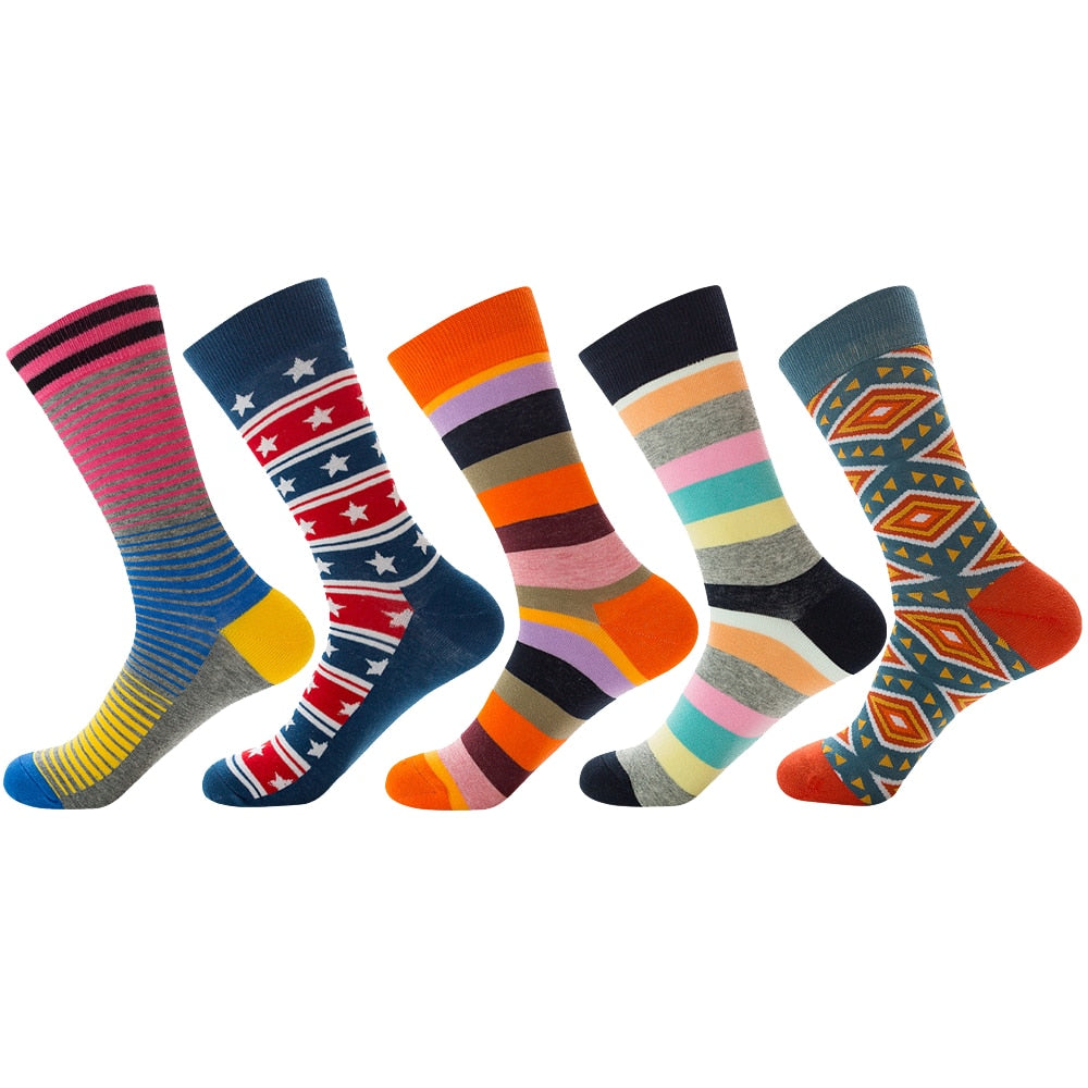 Men’s Stripe Long Socks