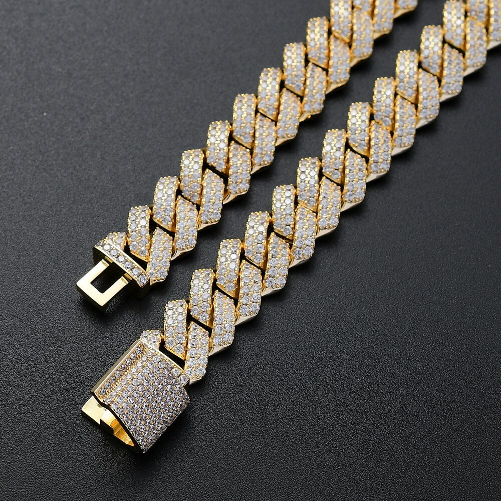 Micro Pave Chain Necklace