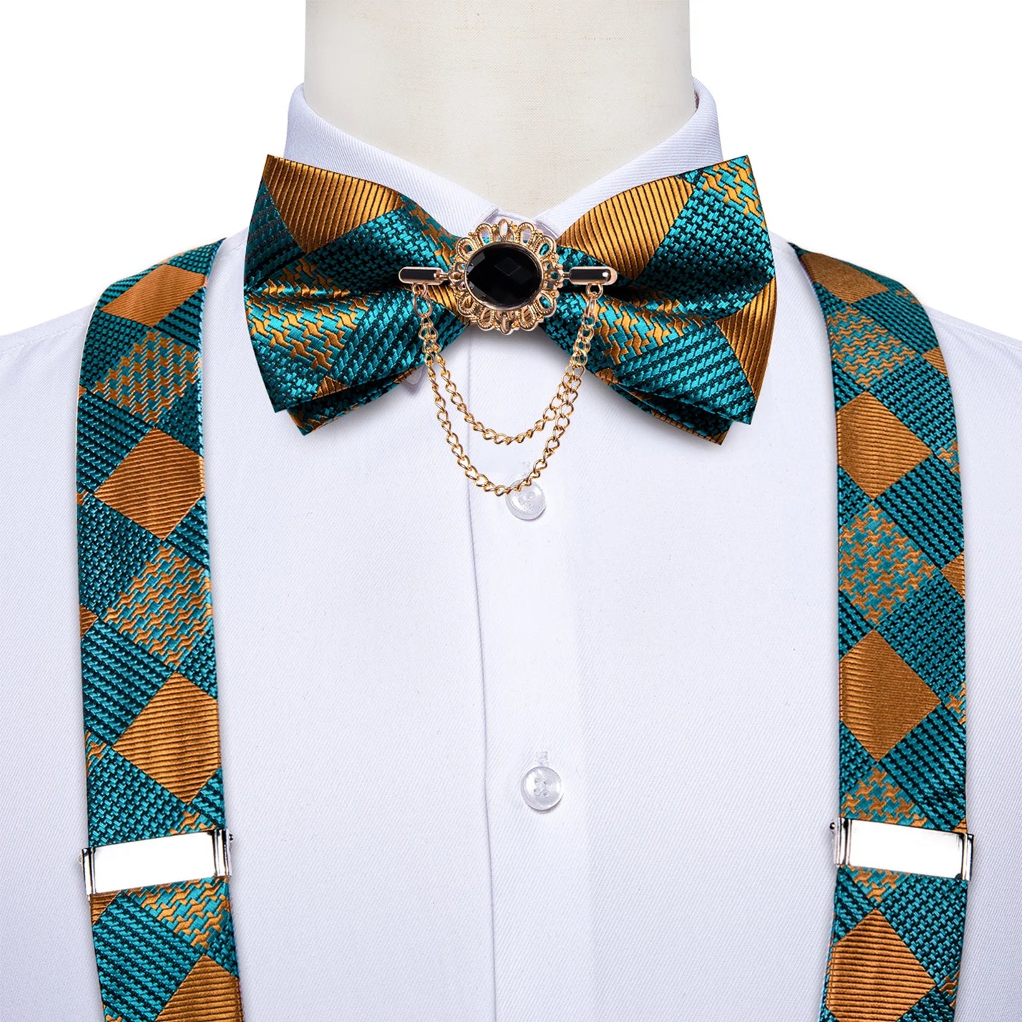 Classic Suspenders Bow Tie Set