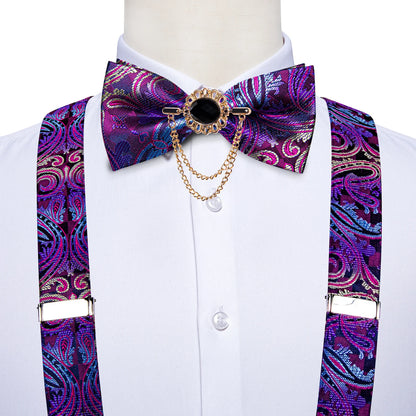 Classic Suspenders Bow Tie Set