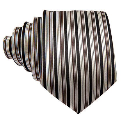 Fashion Brooches Silk Men Tie