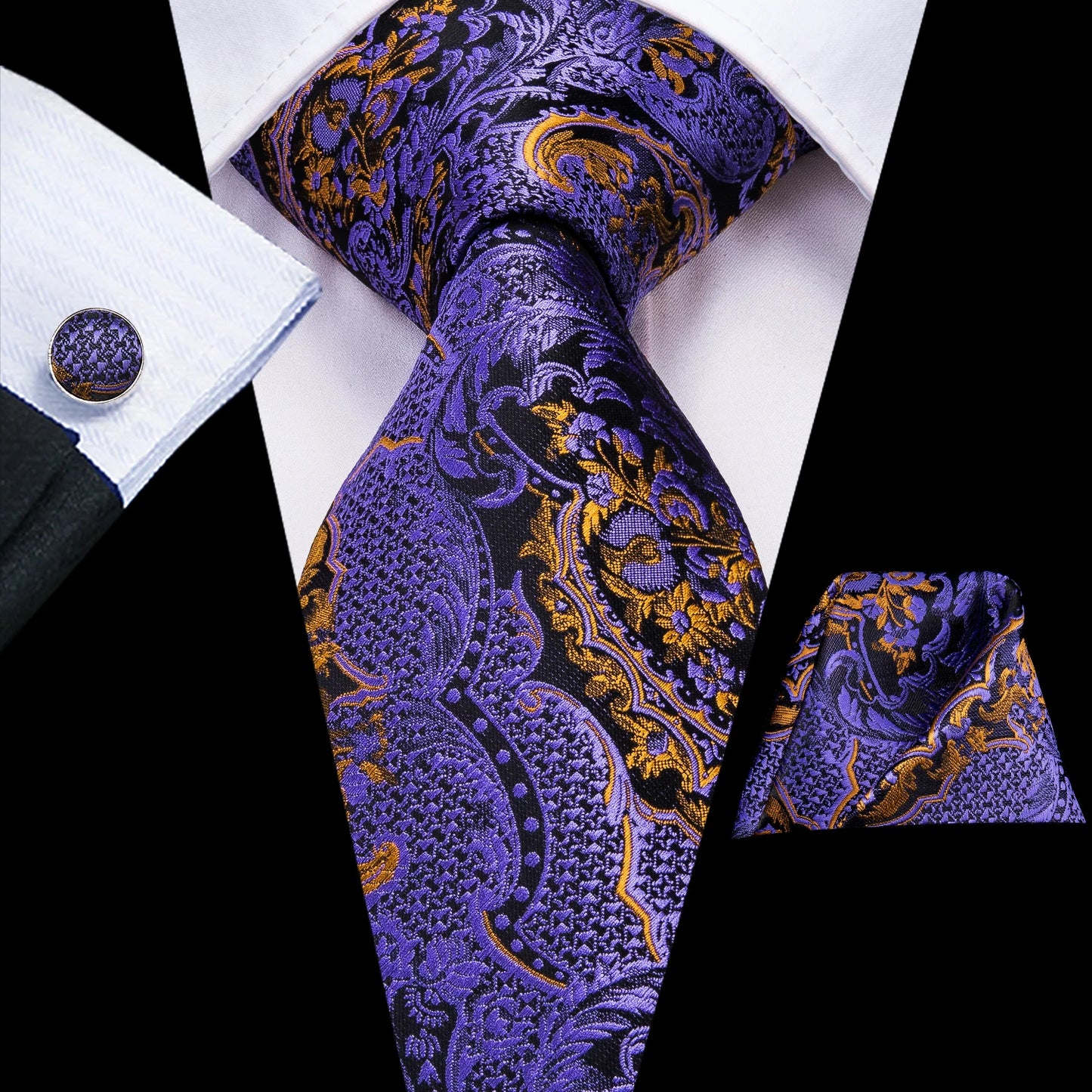 Light Purple Solid Tie For Men