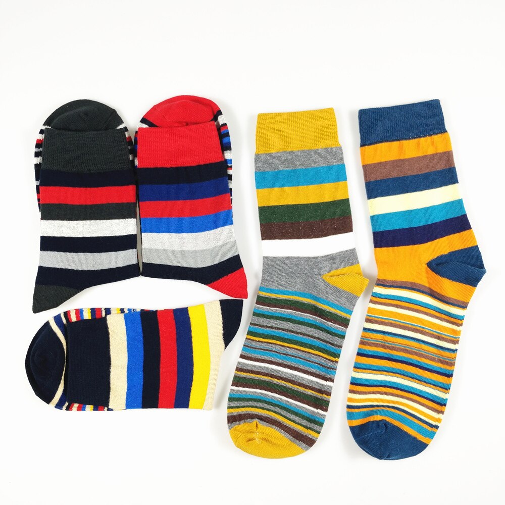 Mens Socks Chromatic Stripe