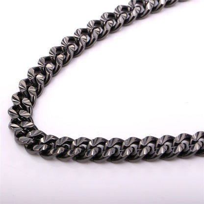 Black Chain Necklace