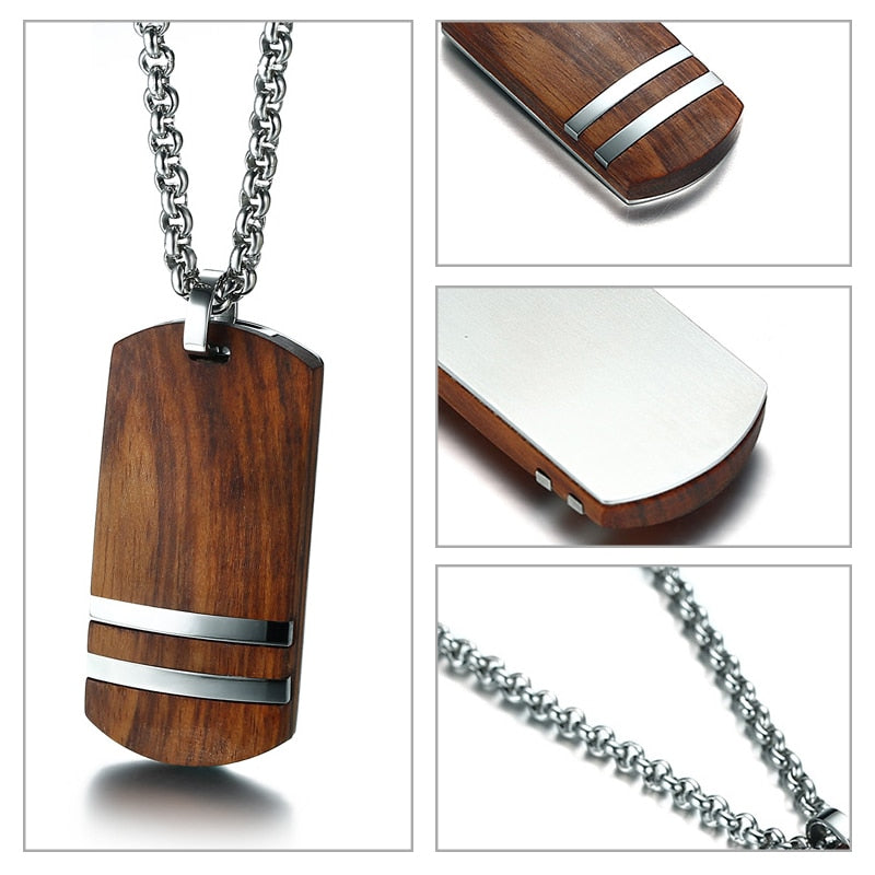 Rosewood Men Necklace