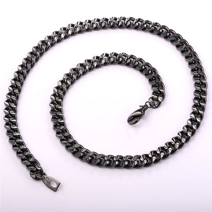 Black Chain Necklace