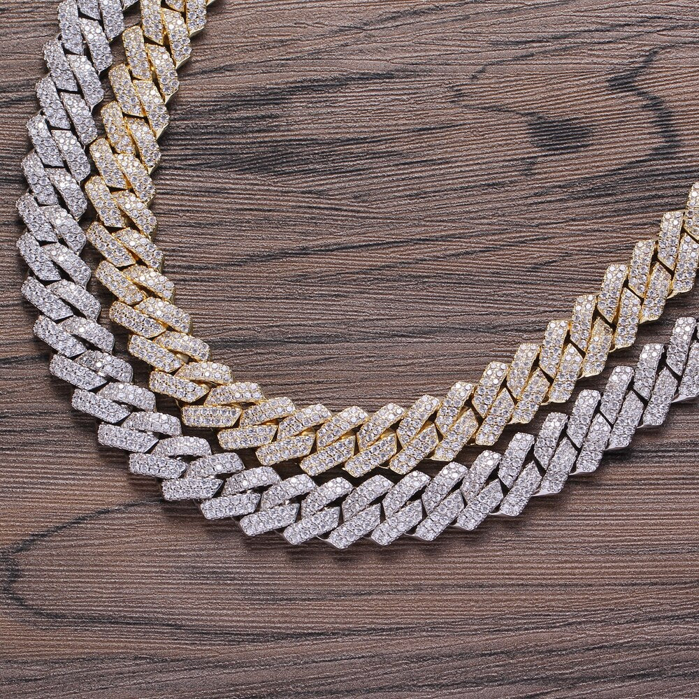 Micro Pave Chain Necklace