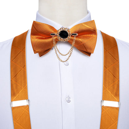 Classic Suspenders Bow Tie Set