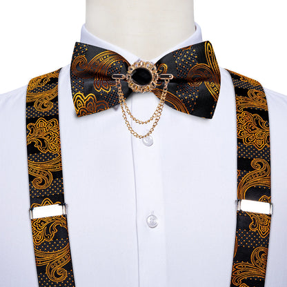 Classic Suspenders Bow Tie Set