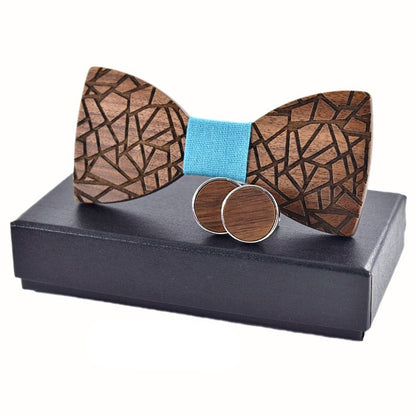 Wood Bow Ties