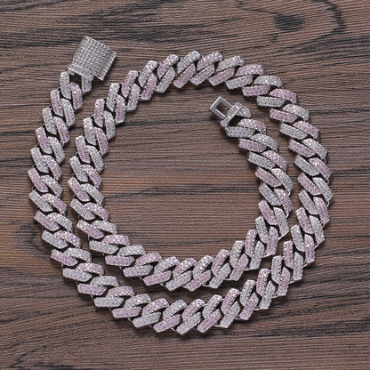 Micro Pave Chain Necklace