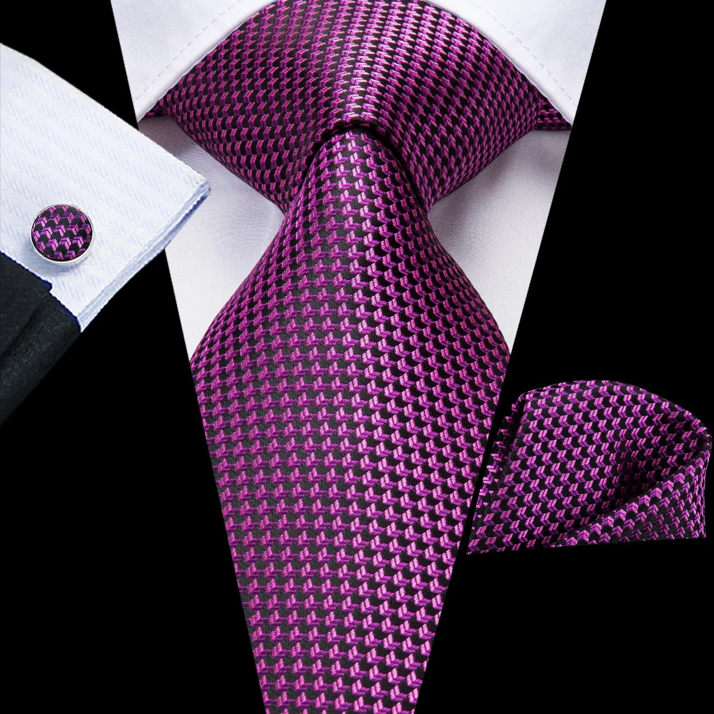 Light Purple Solid Tie For Men