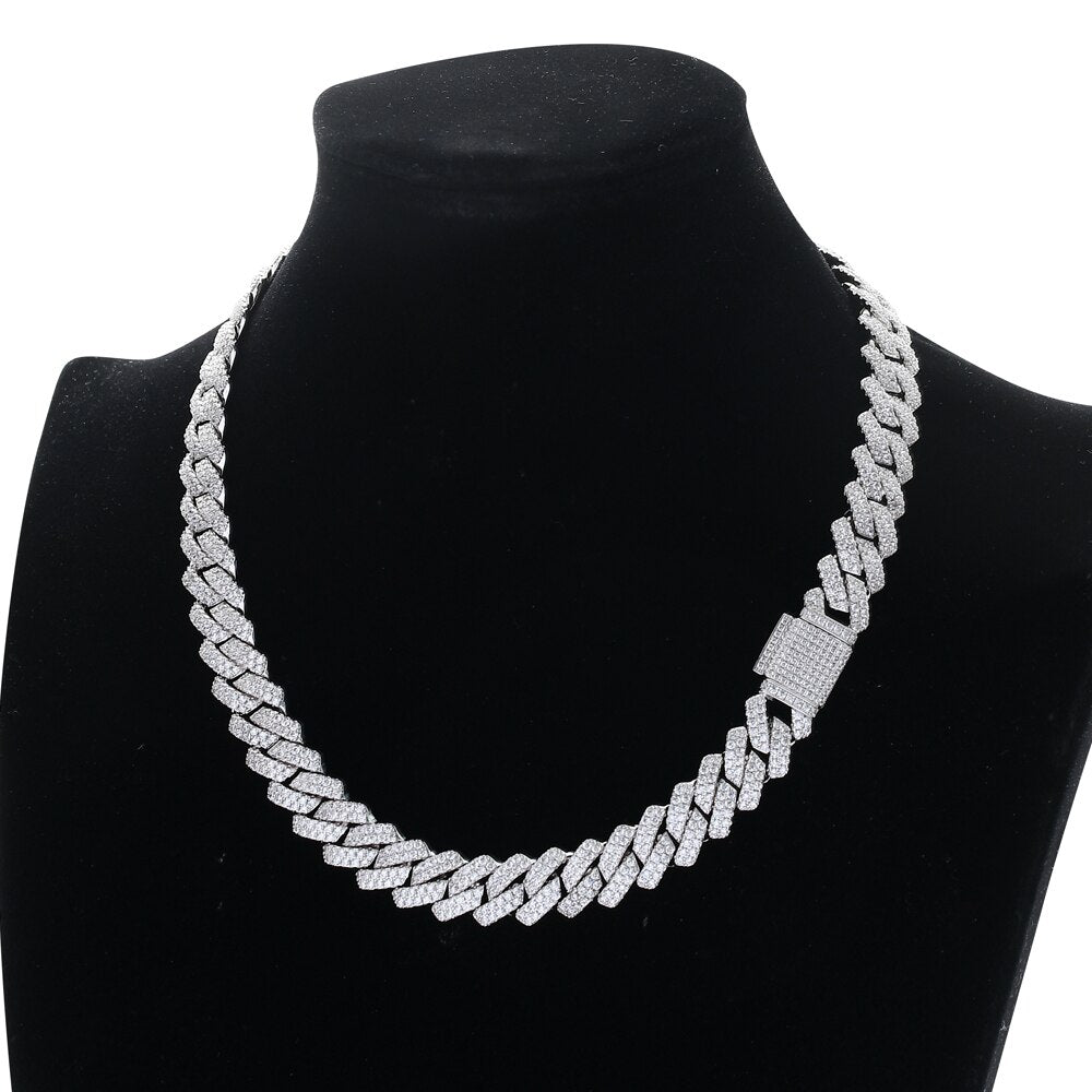 Micro Pave Chain Necklace