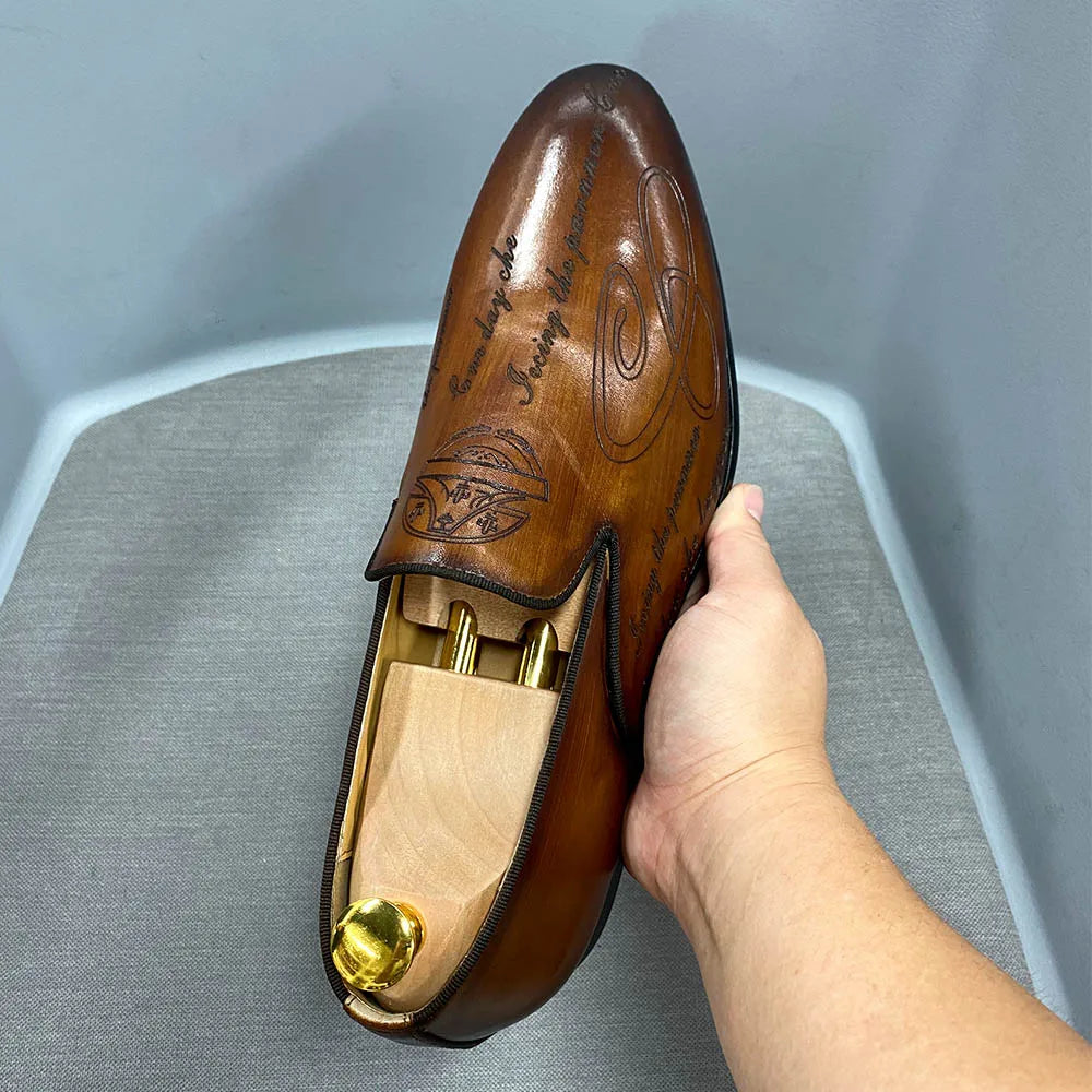 High Quality Genuine Leather  Loafers Shoes