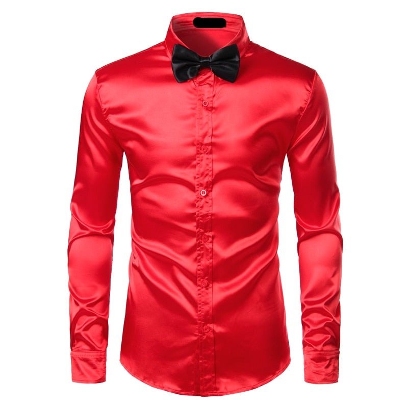 Satin Smooth Tuxedo Shirts