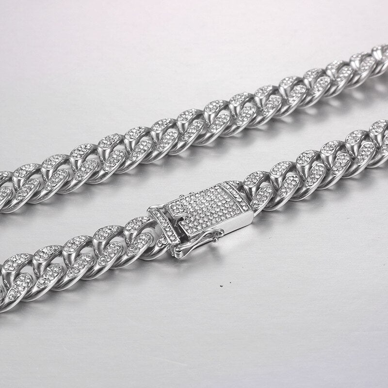 Cuban Chain Chokers Necklaces