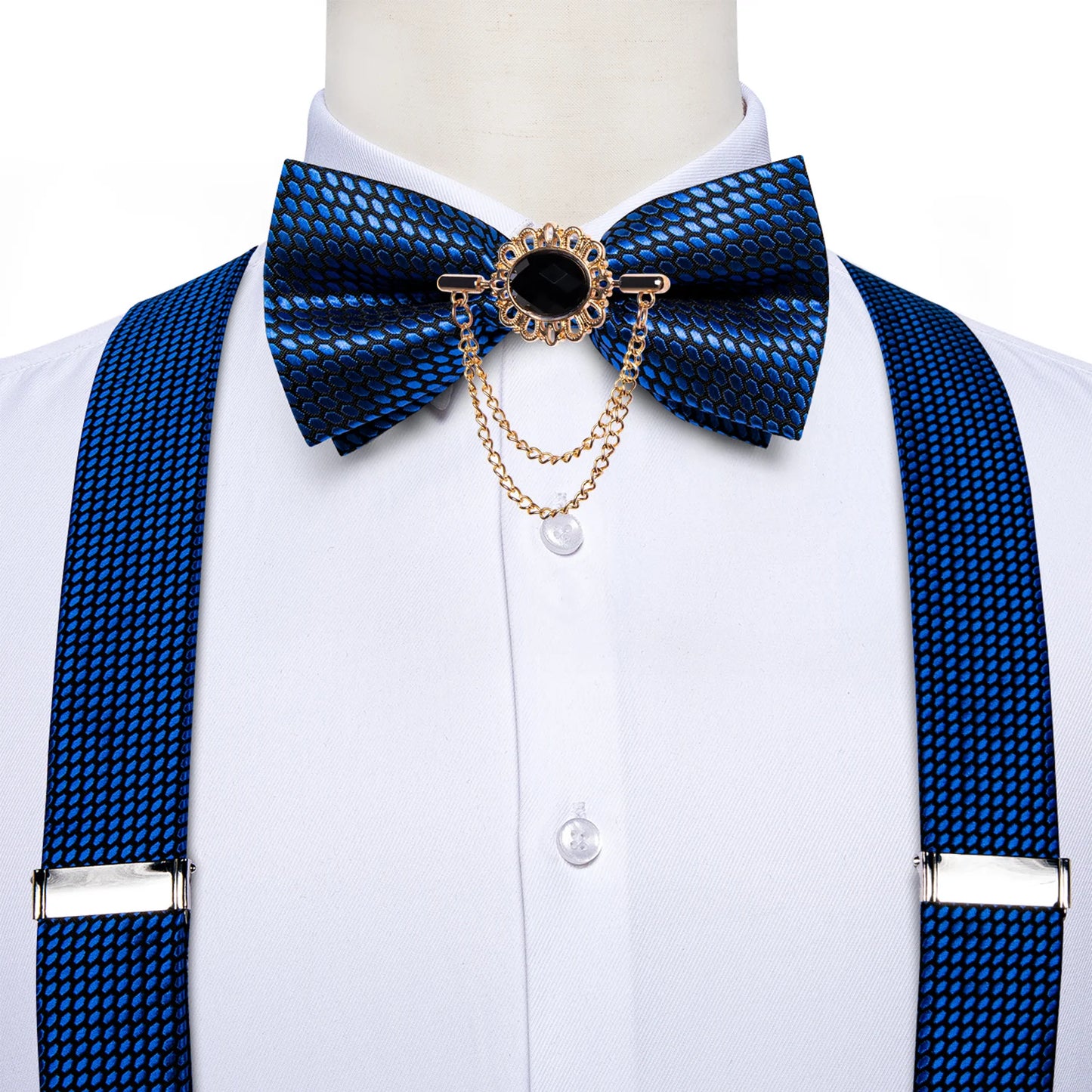 Classic Suspenders Bow Tie Set