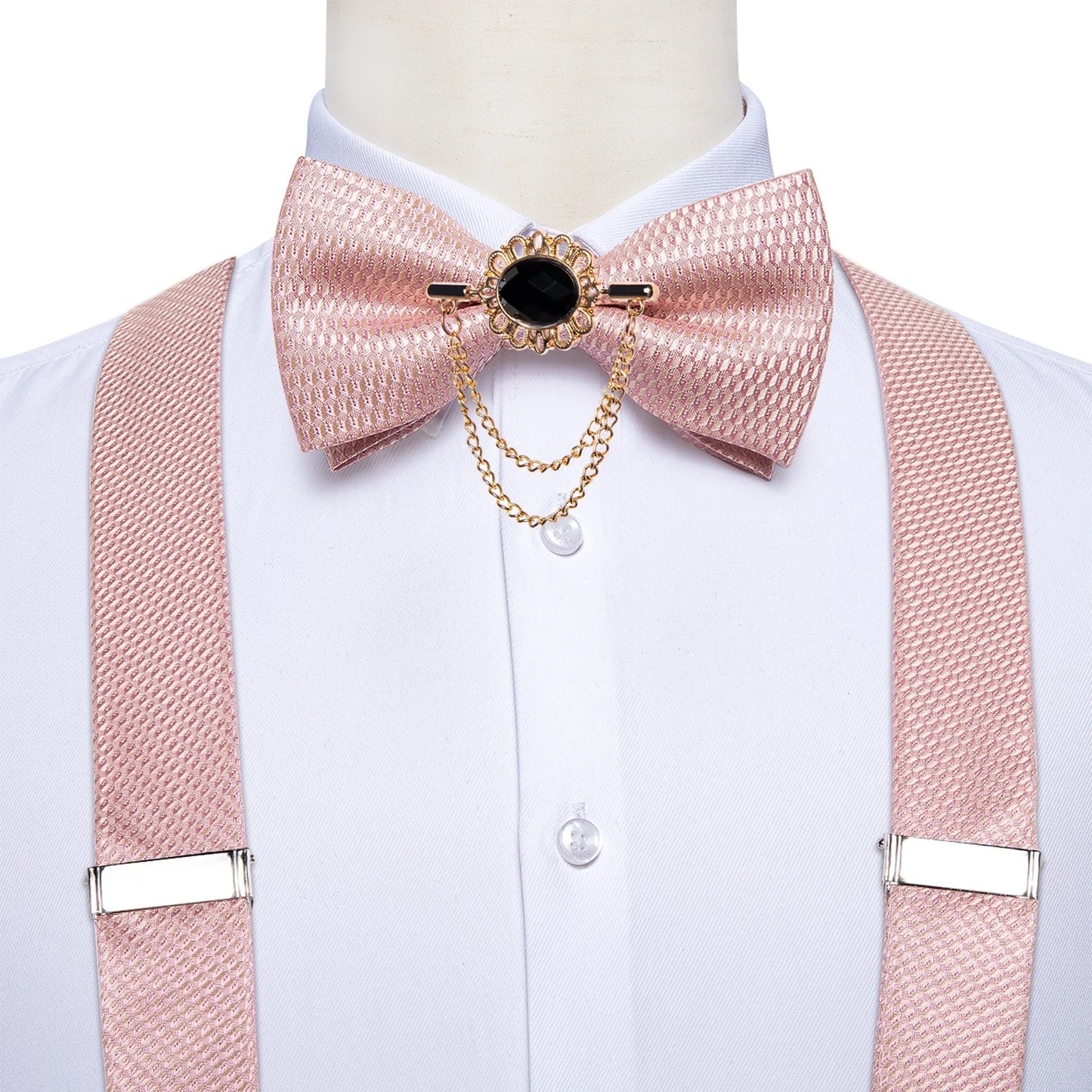 Classic Suspenders Bow Tie Set