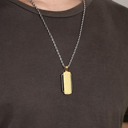 Striations Pendant Necklace