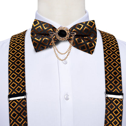 Classic Suspenders Bow Tie Set