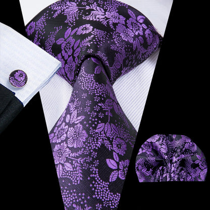 Light Purple Solid Tie For Men