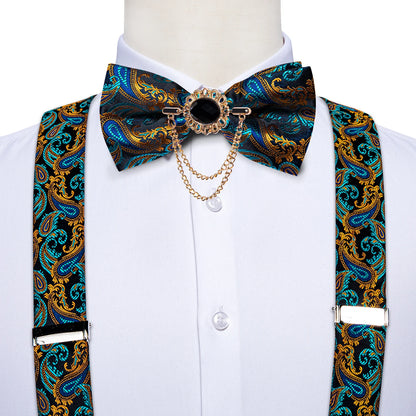 Classic Suspenders Bow Tie Set