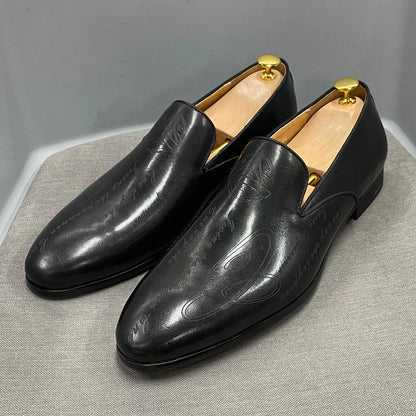 High Quality Genuine Leather  Loafers Shoes