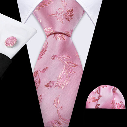 Floral Silk Men Tie