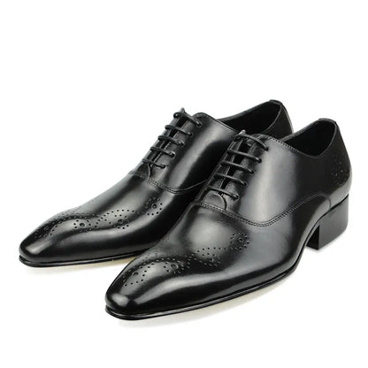 Retro Genuine Lace-up Leather Shoes