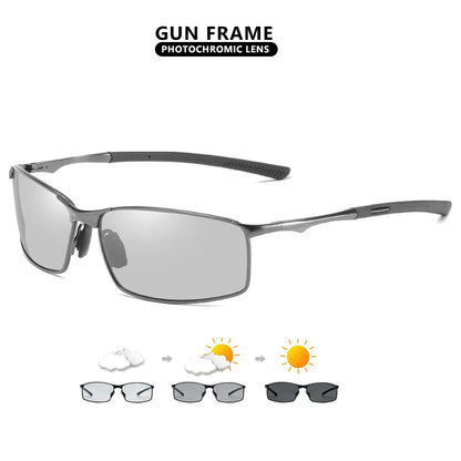 Polarized Driving Photochromic Sun Glasses