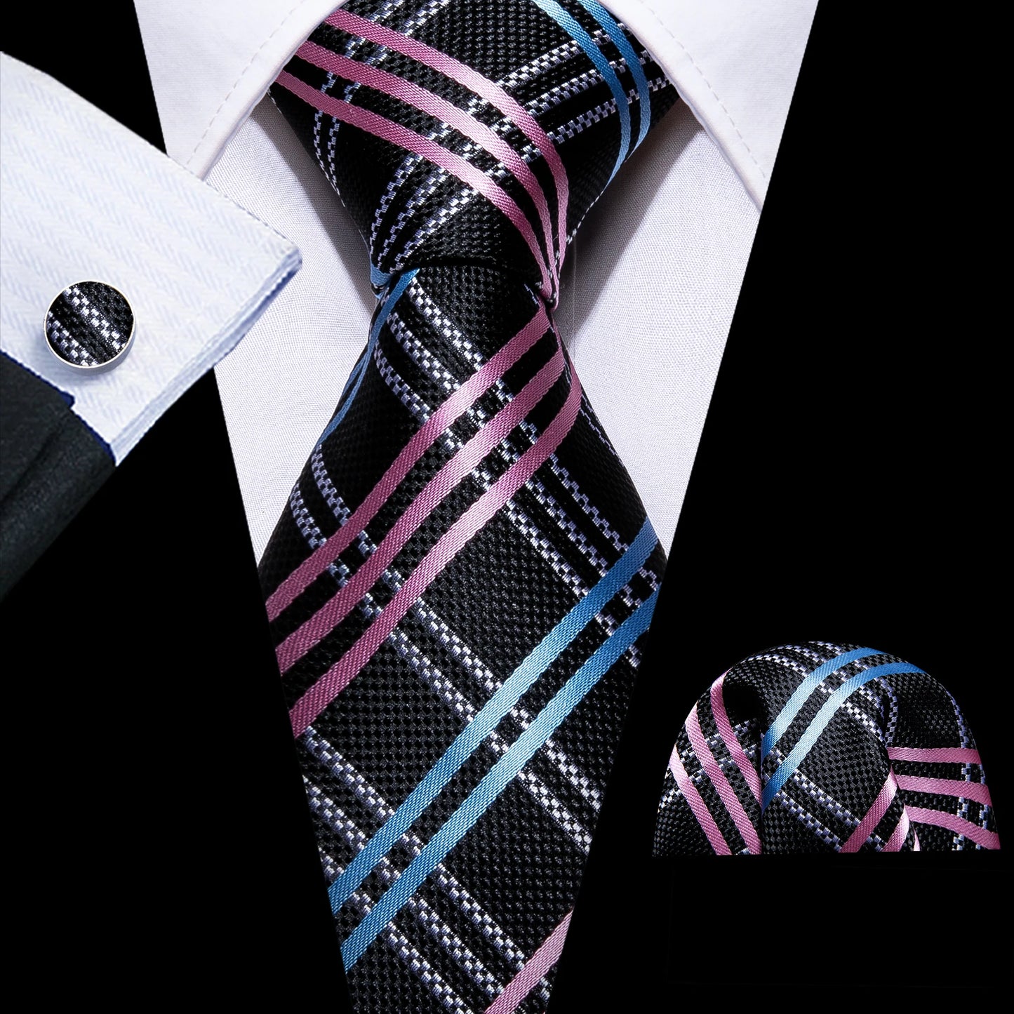 Silk Men Tie Set