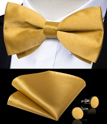 Gold Classic Pre-tied Bowtie